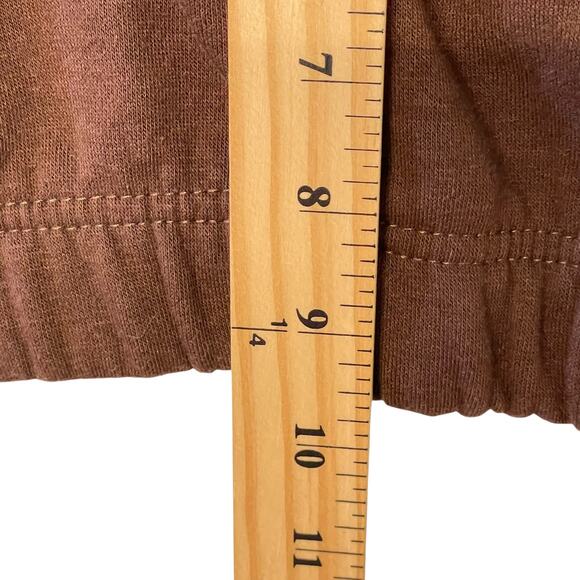 Refuge Athletic Brown Crop Top XL - Picture 4 of 5